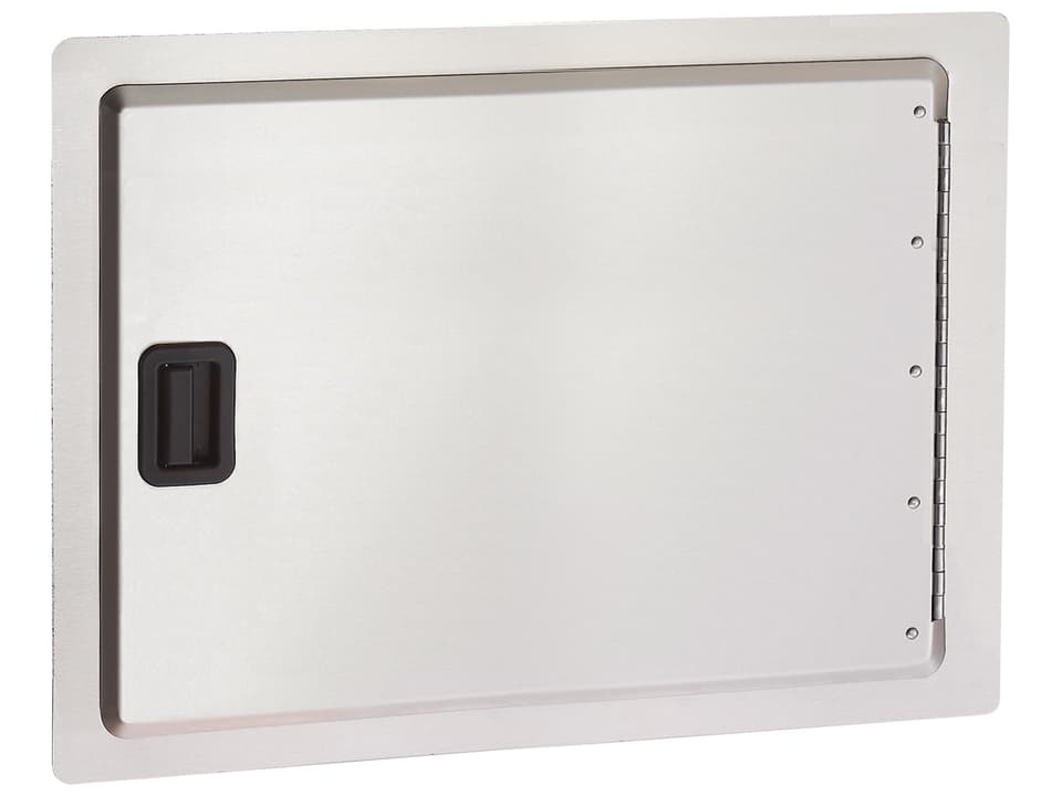 14x20 Outdoor Kitchen Single Access Door in Stainless Steel