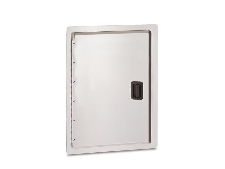 12-Inch Vertical Single Access Door in Stainless Steel