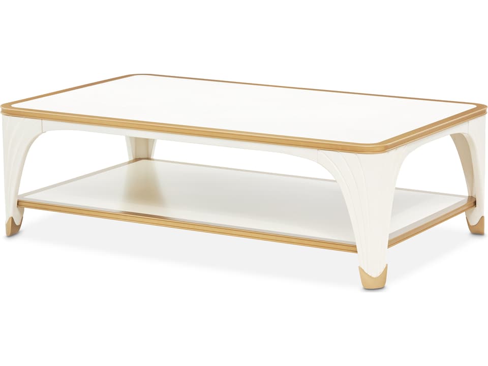 La Terrazza Rectangular Coffee Table Creamy Pearl