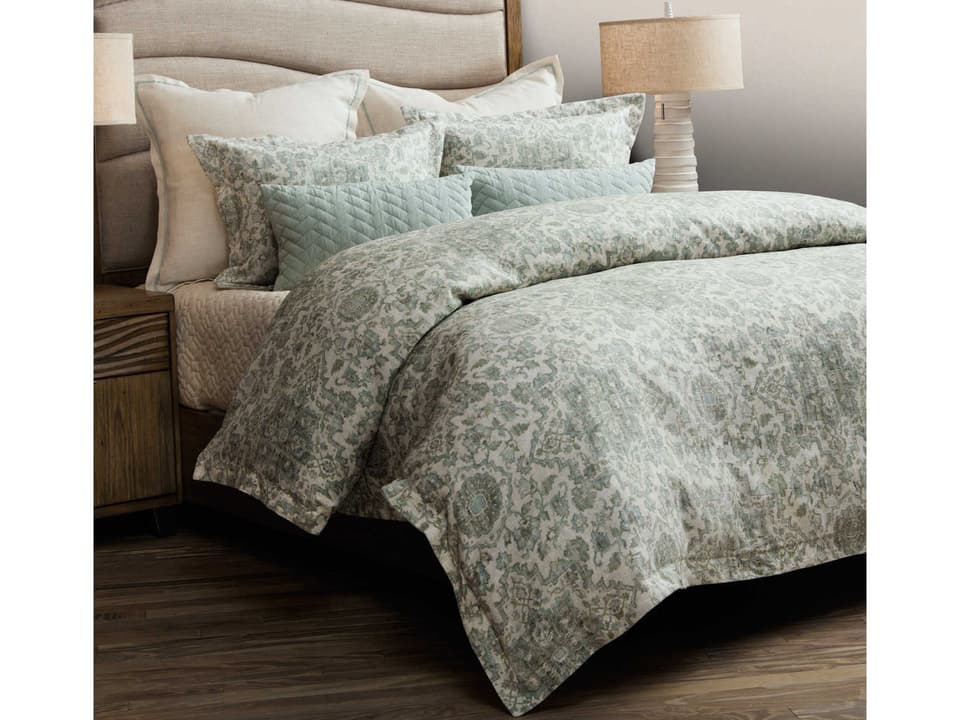 Northridge 8-Piece King Duvet Set in Spa Blue