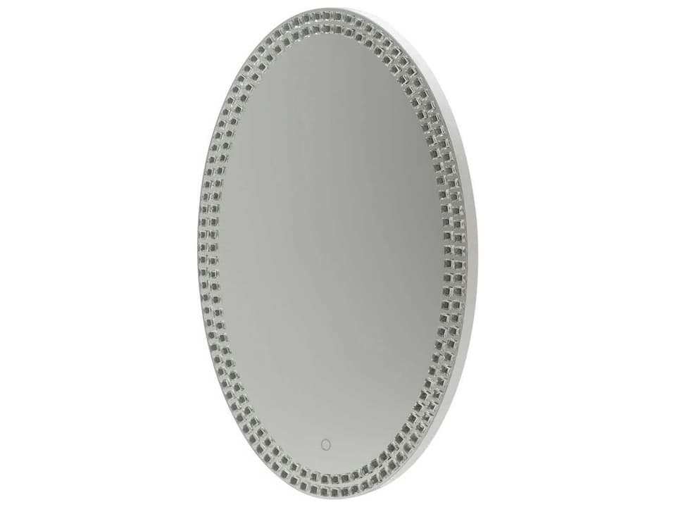 Montreal Oval Wall Mirror with Integrated LED Lighting