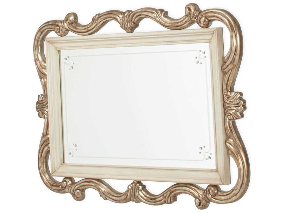 Gilded Champagne Wall Mirror