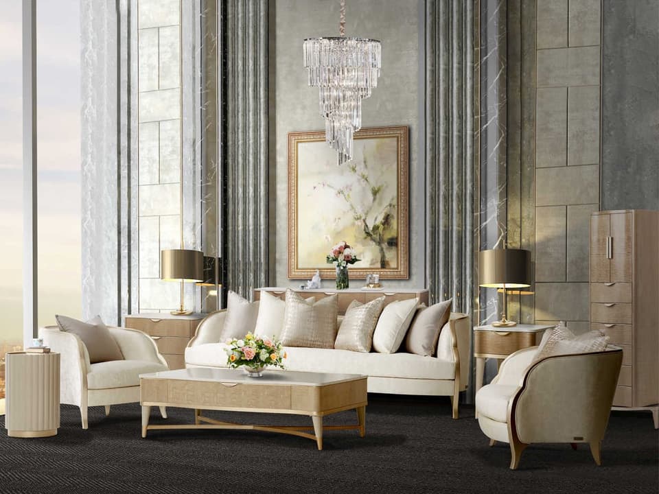 Malibu Crest Sofa Set