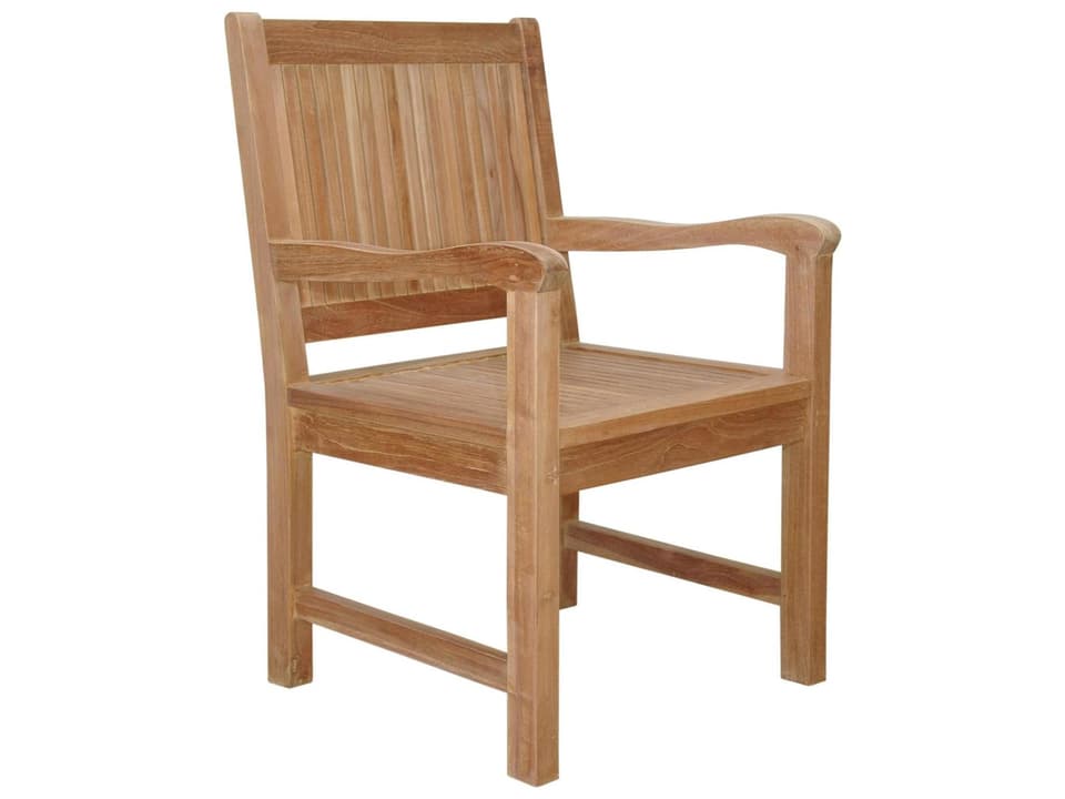 Chester Dining Armchair in Natural Teak