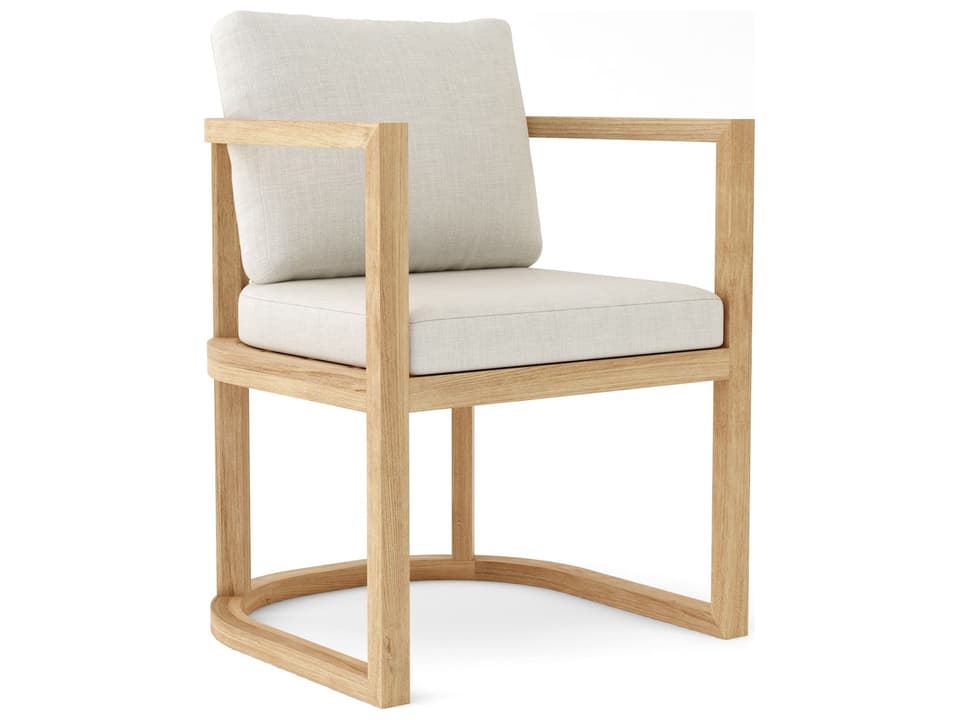Junus Teak Dining Arm Chair