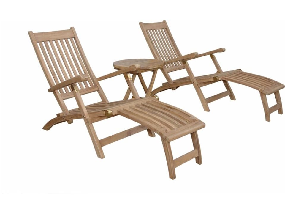 Tropicana Montage 3-Piece Steamer Lounge Set