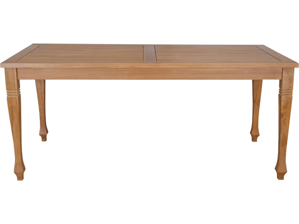 Rockford Rectangular 65 Inch Dining Table in Teak Wood