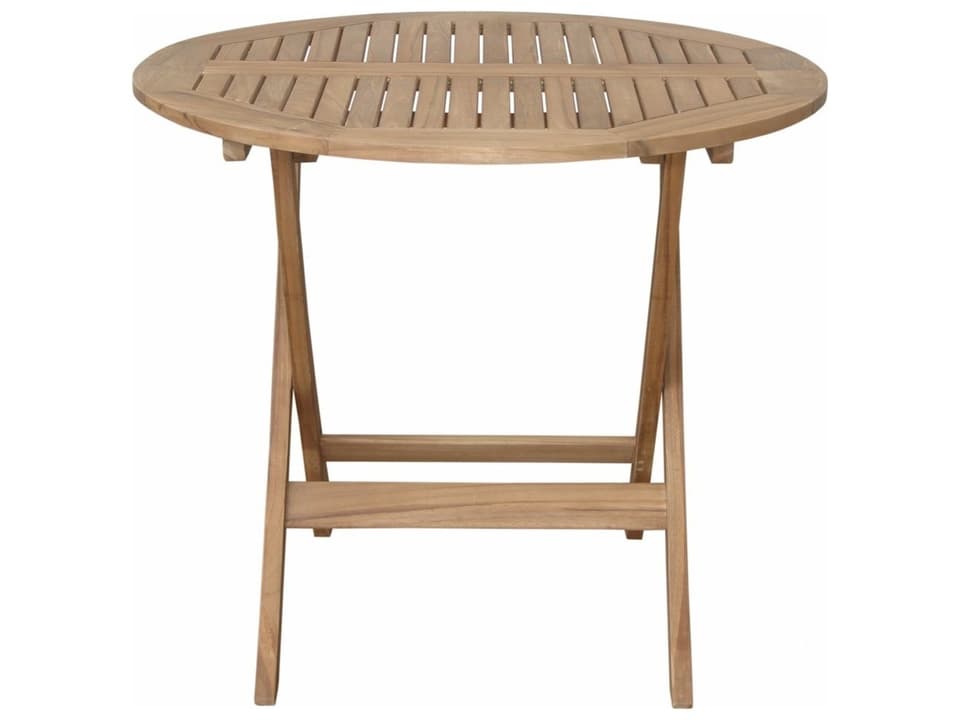 Chester 32-Inch Round Folding Picnic Table