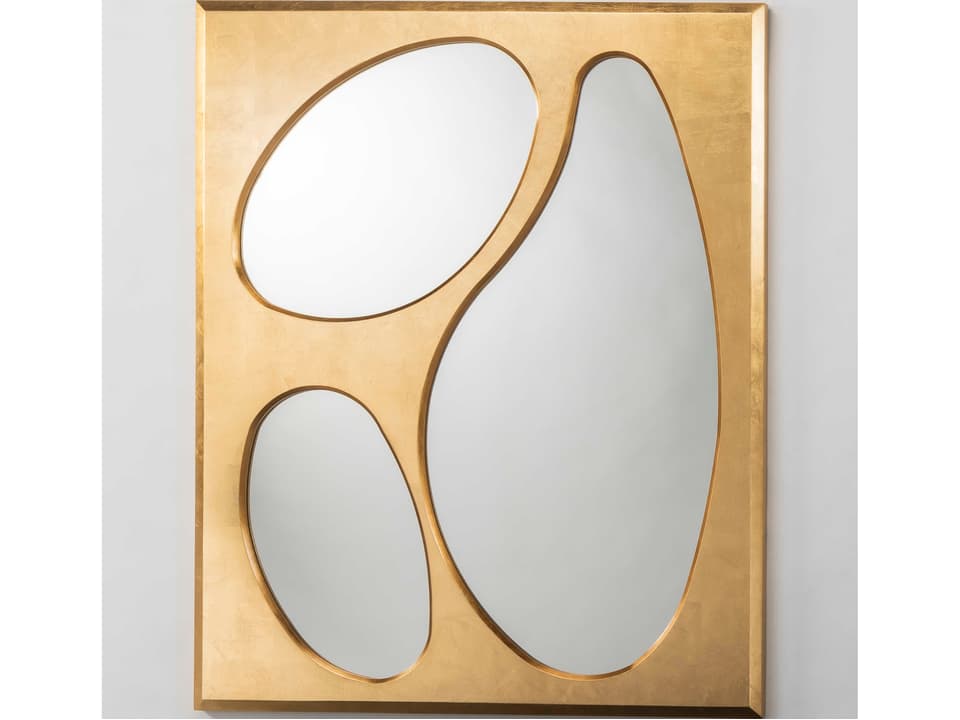 Goldleaf Rectangular Wall Mirror