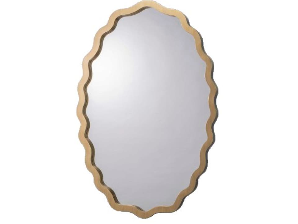Goldleaf Wall Mirror Oval