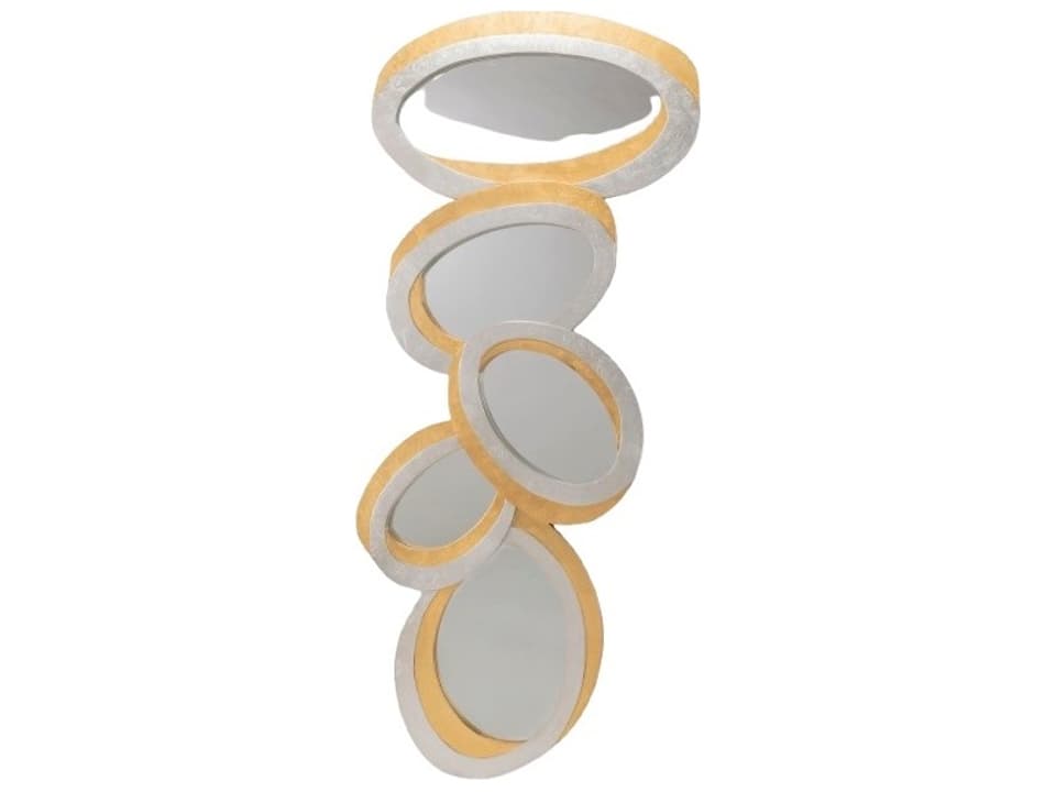 Silverl Gold Wall Mirror
