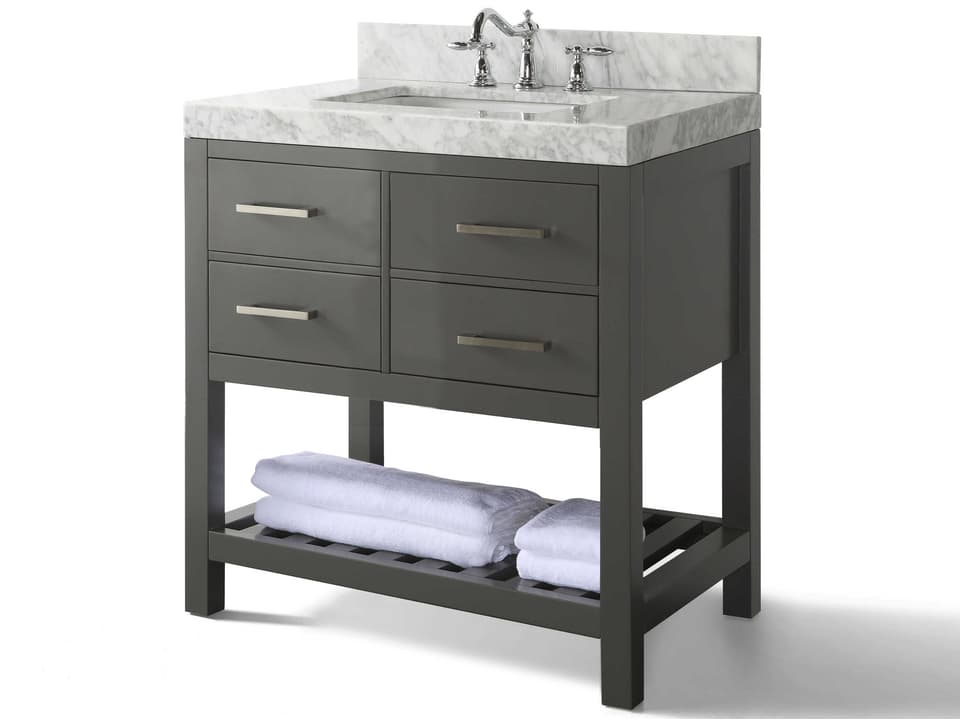 Elizabeth Sapphire Gray 36" Vanity