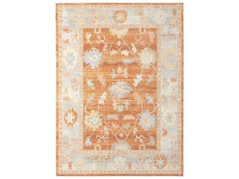 Harbomien Bordered Area Rug
