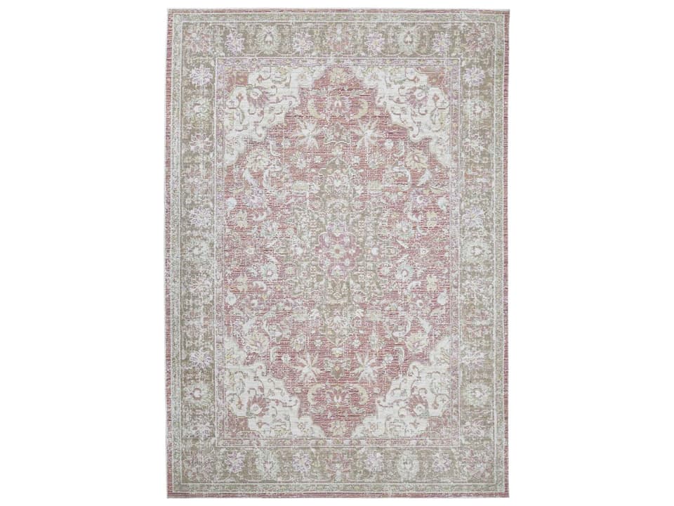 Century Power Loomed Area Rug Vintage Inspired Pattern