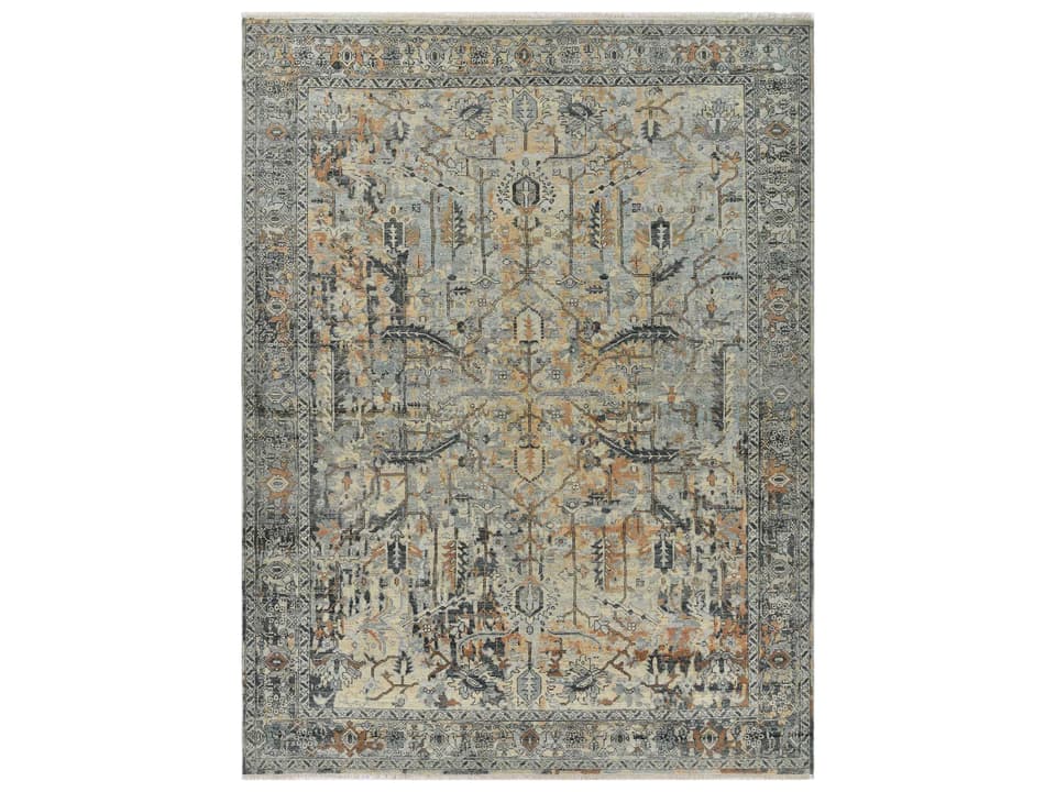 Craft Hand-Knotted New Zealand Wool Area Rug English Elm