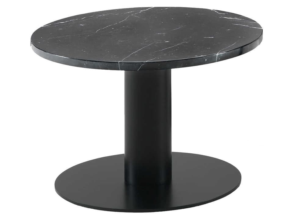 Goya Round Stone End Table