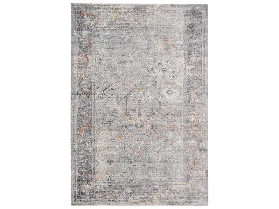 Fairmont Collection Power-Loomed Transitional Area Rug in Polyester and Polypropylene