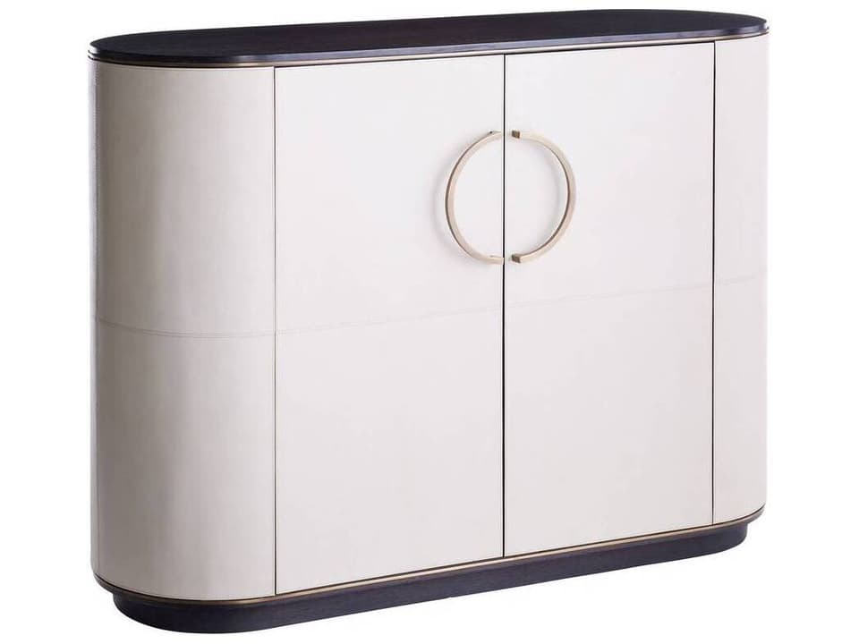 Lanette Ebony Oak Wood Accent Chest