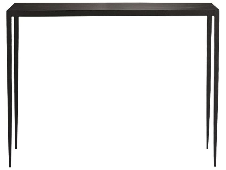 Hogan Rectangle Console Table in Hammered Iron