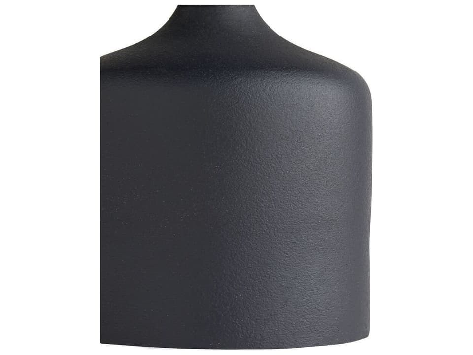 Arteriors Huntlee Accent Table in Charcoal Aluminum