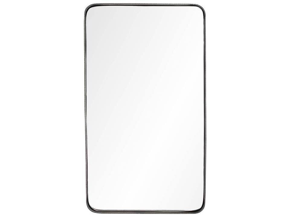 Hubert Natural Iron Rectangular Wall Mirror