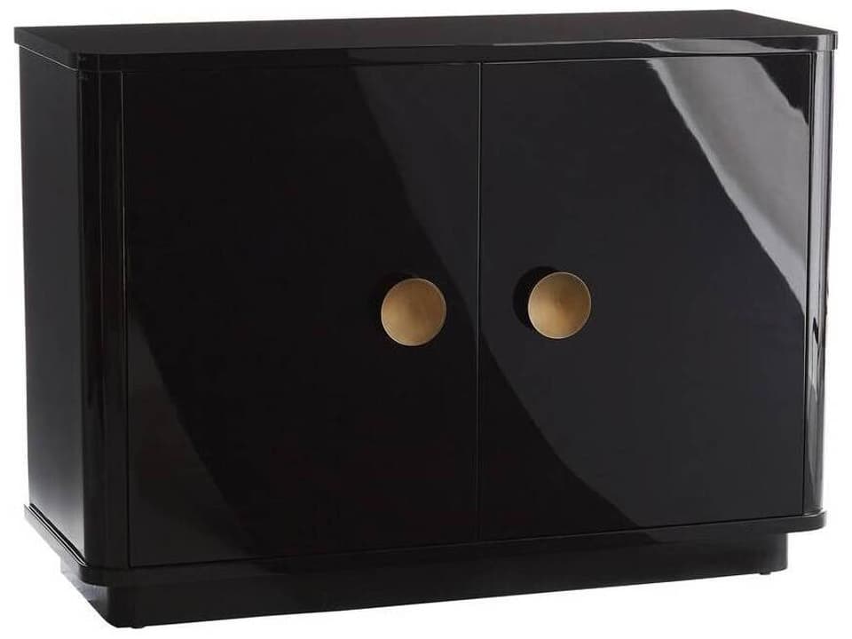 Arteriors Kennedy Chest High Gloss Black Lacquer