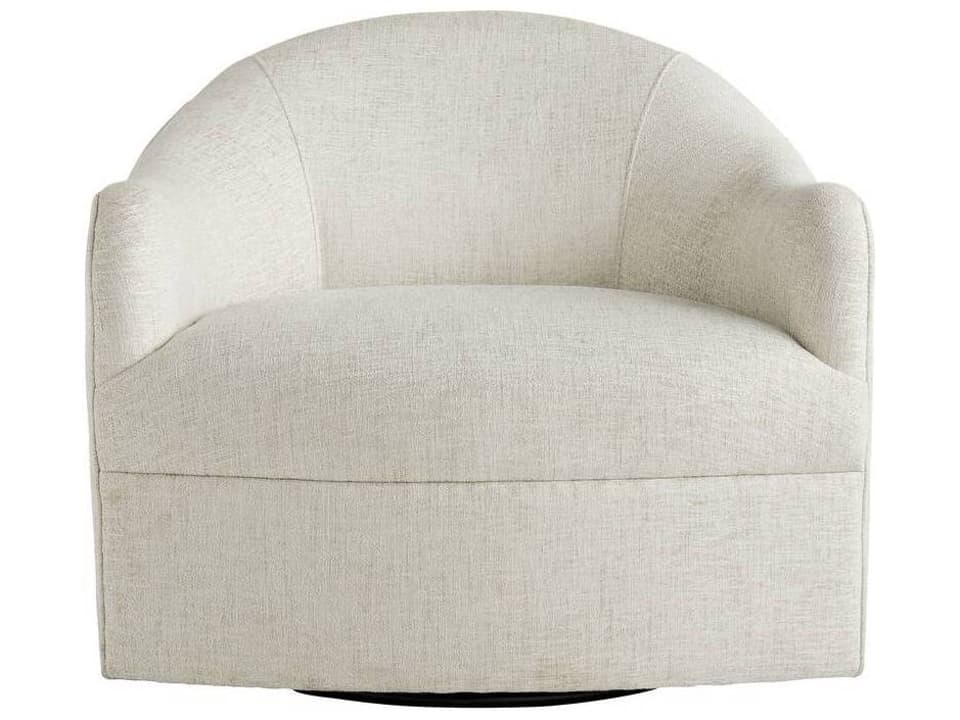 Swivel Lounge Chair Delfino Collection Frost Linen