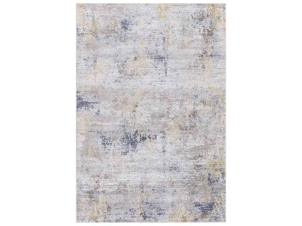 Hamilton HAM-3 Modern Area Rug in Gold with High-Low Texture