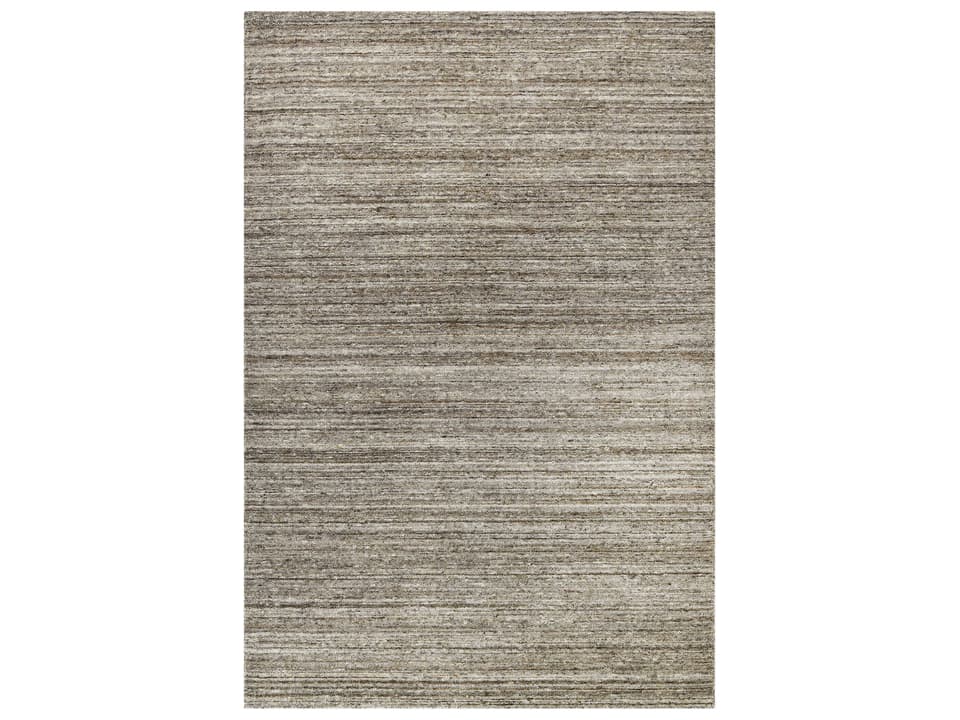 Heaven Collection Hand-Woven Wool Area Rug in Sand