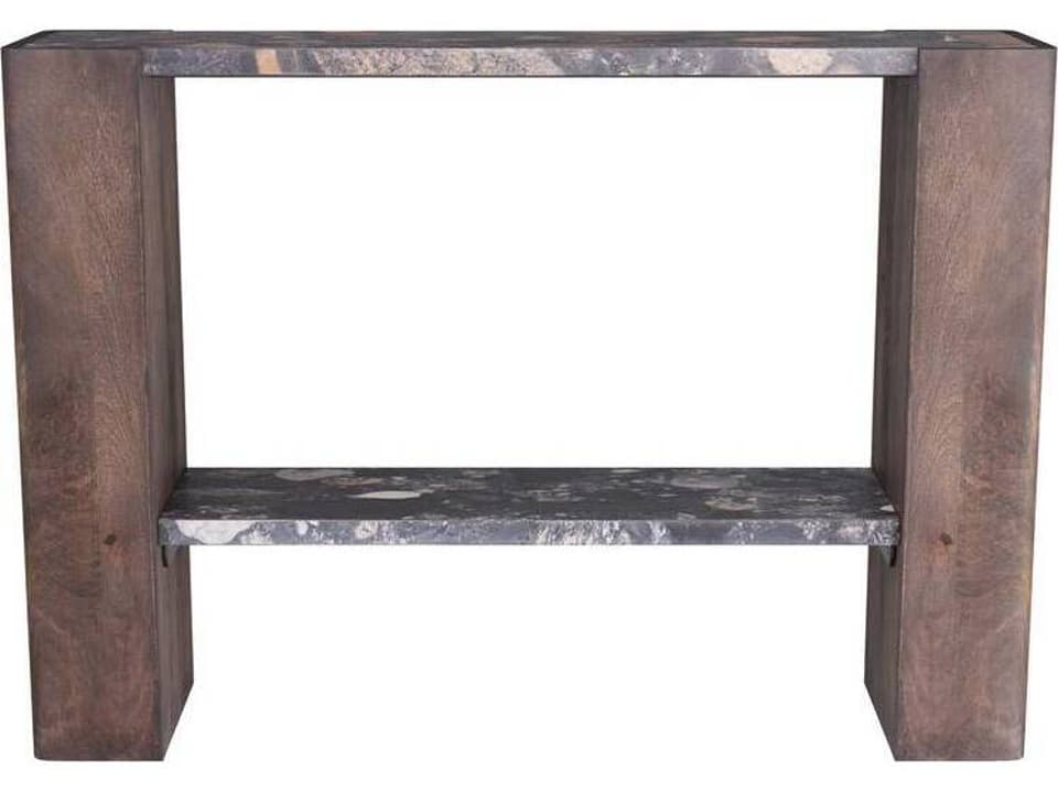 Torelli Console Table Marble and Wood
