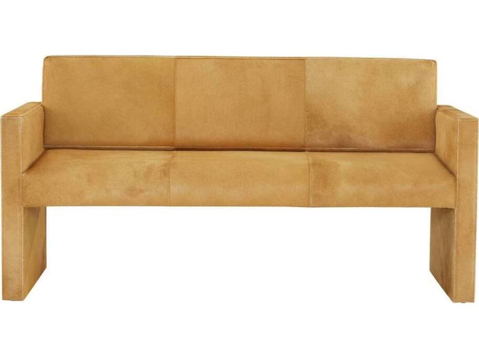 Haylock Tawny Yellow Upholstered Sofa