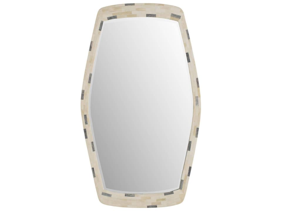 White Gray Wall Mirror Vertical