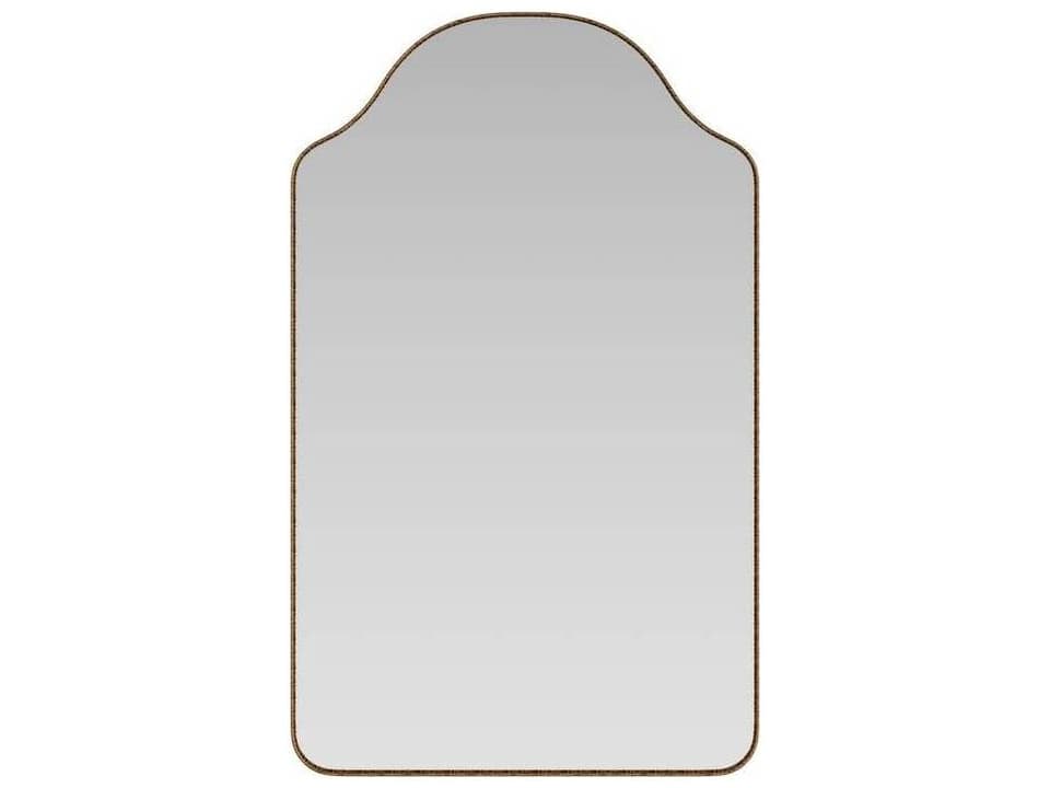 Ayers Mirror Tall Antique Brass