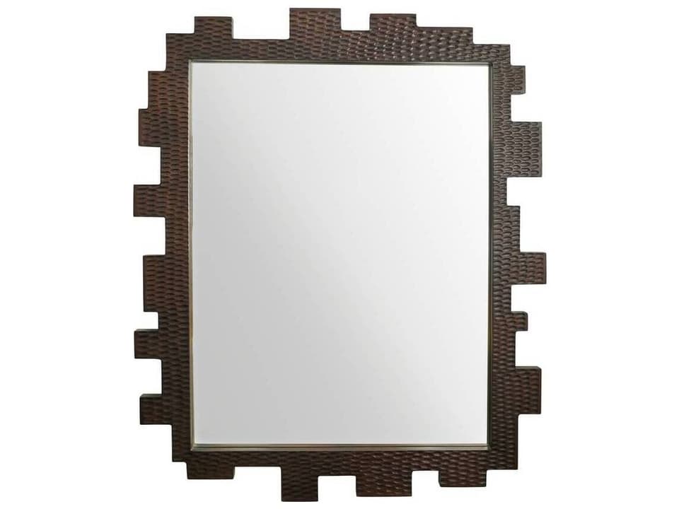 Hewitt Mirror Black Cherry Mango Wood Frame