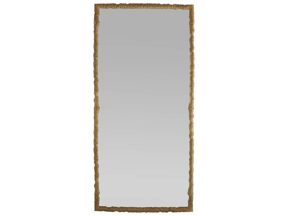 Hawkins Full Length Mirror in Antique Brass Aluminum