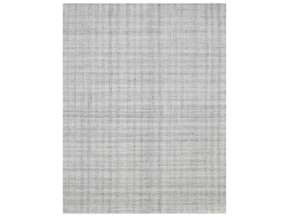Laurel Hand-Tufted Wool Geometric Area Rug in Ivory