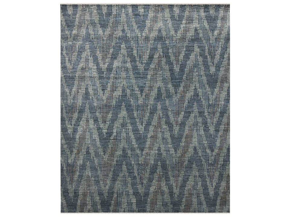 Nashville Hand-Knotted Area Rug in Charcoal New Zealand Wool