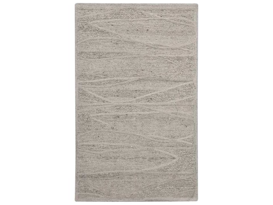 Nimbus Hand-Hooked Area Rug with High-Low Texture in Beige
