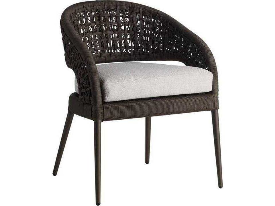 Juri Porpoise Outdoor Dining Armchair with Synthetic Rope