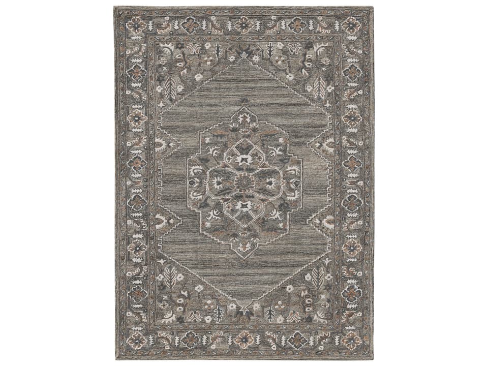 Vestige Hand-Tufted Area Rug Wool Viscose Blend in Camel