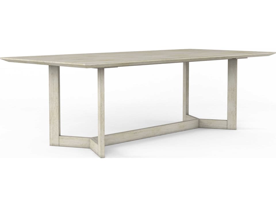 Cotiere 96-Inch Rectangle Dining Table in Linen White Oak