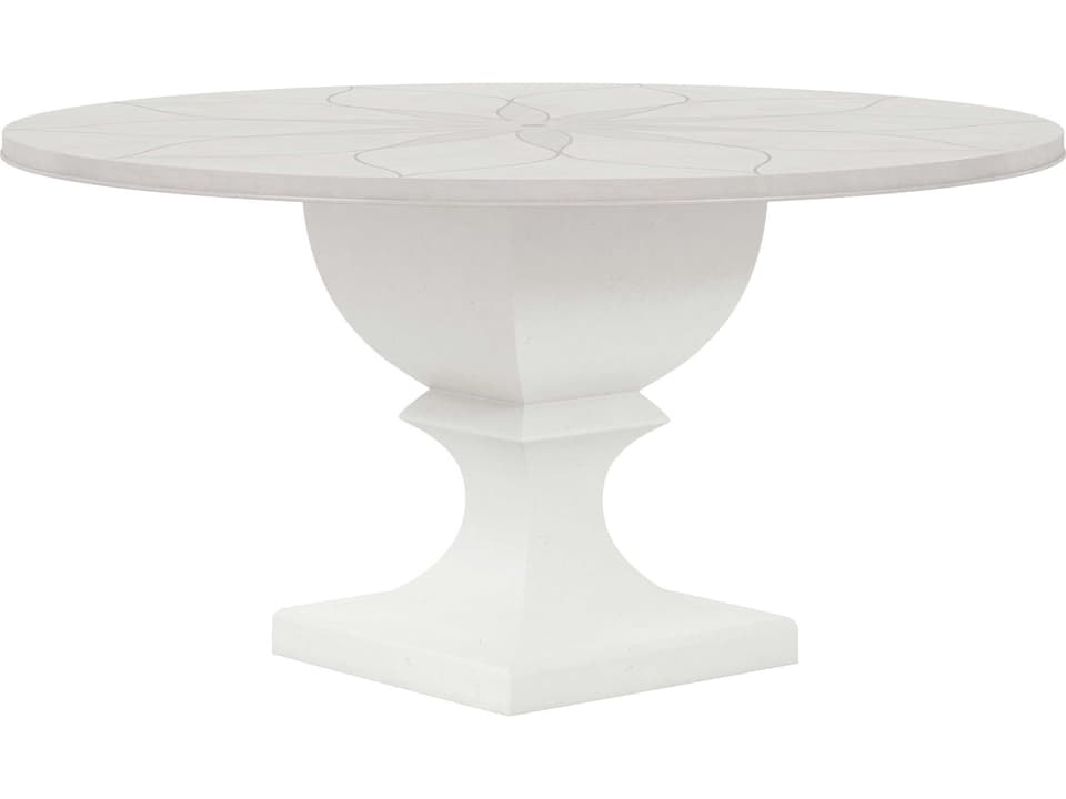 Mezzanine Round Dining Table in Dove Gray