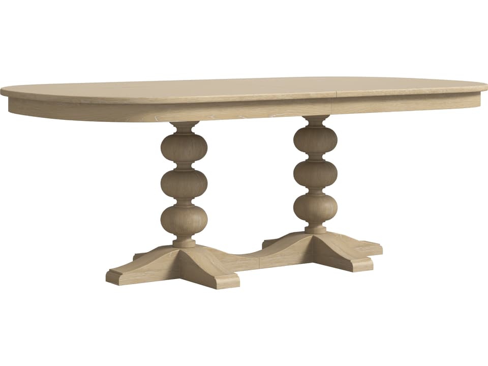Haven 82 Inch Rectangle Dining Table in Sundrenched Oak