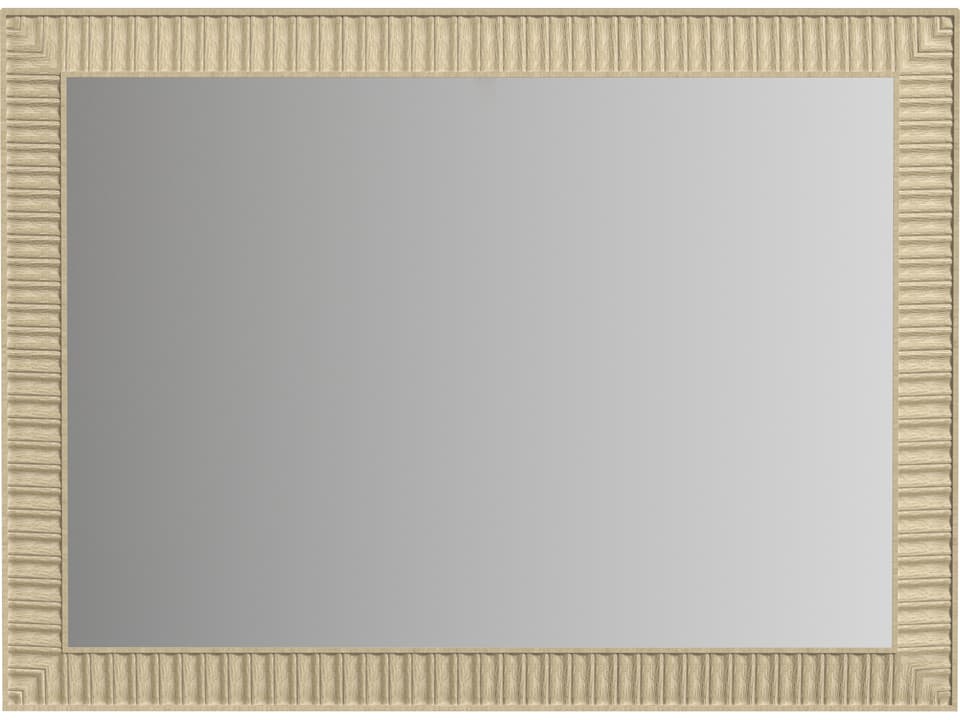Eave II Landscape Mirror in Sundrenched Oak