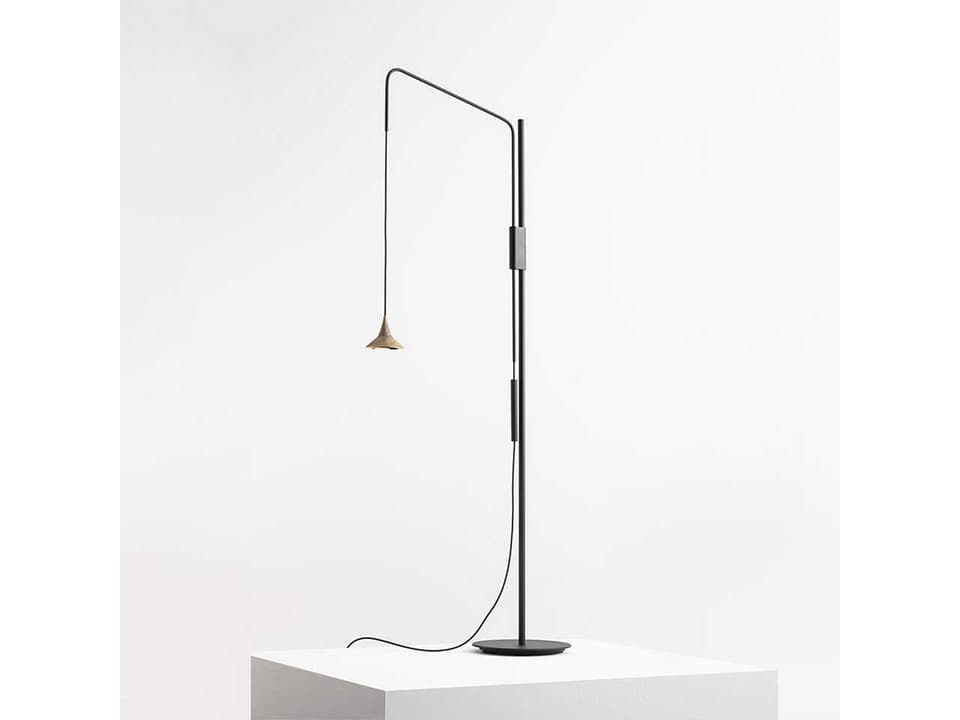 Artemide Tolomeo Basculante Terra Floor Lamp – Polished Aluminum