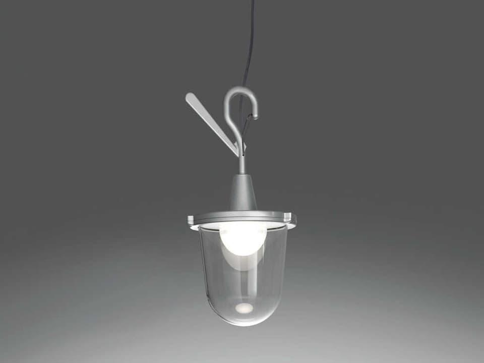 Tolomeo Outdoor Lantern Hook in Aluminum Finish