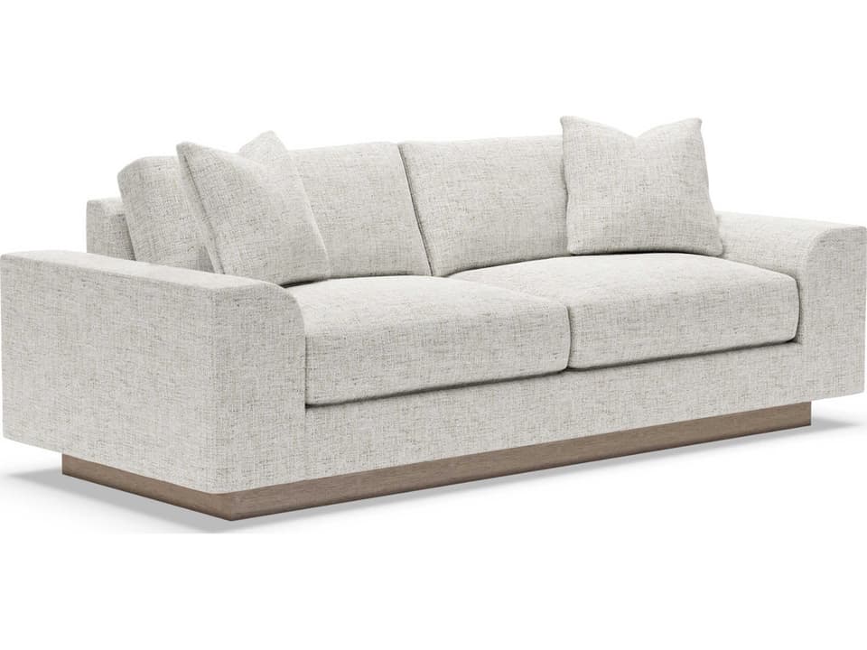 Home Lana 3-Seat Upholstered Sofa with Ultra Down Cushions