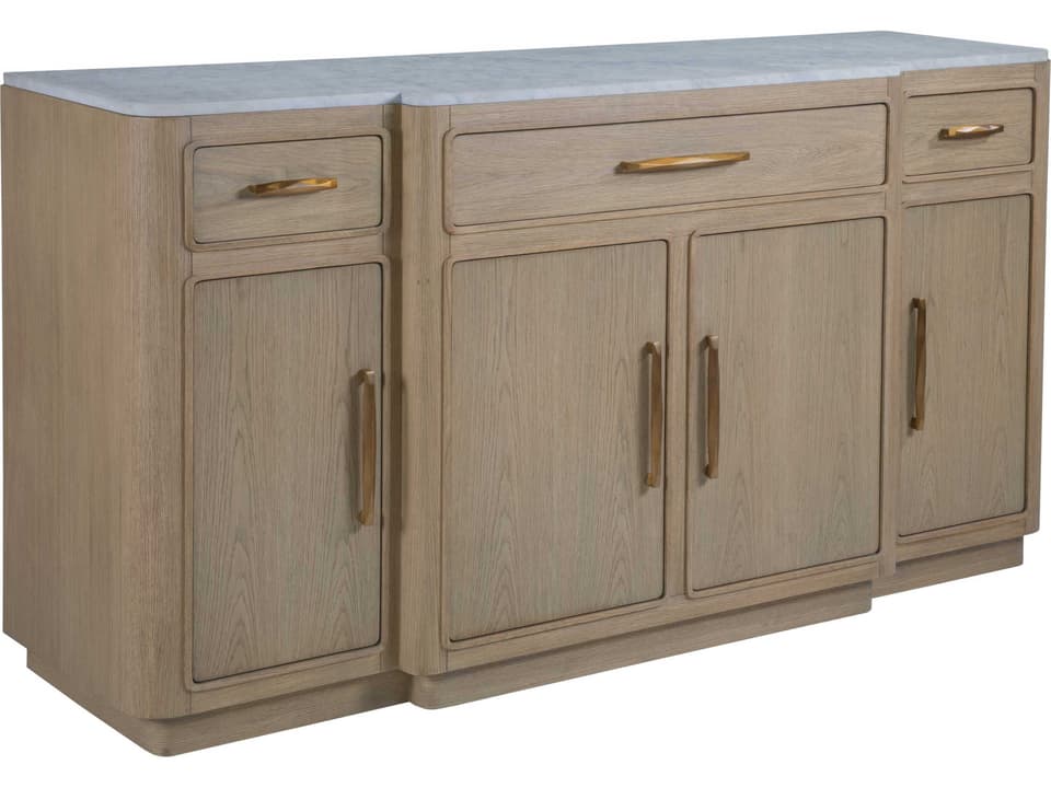 Simpatico 68" Oak Wood Sideboard