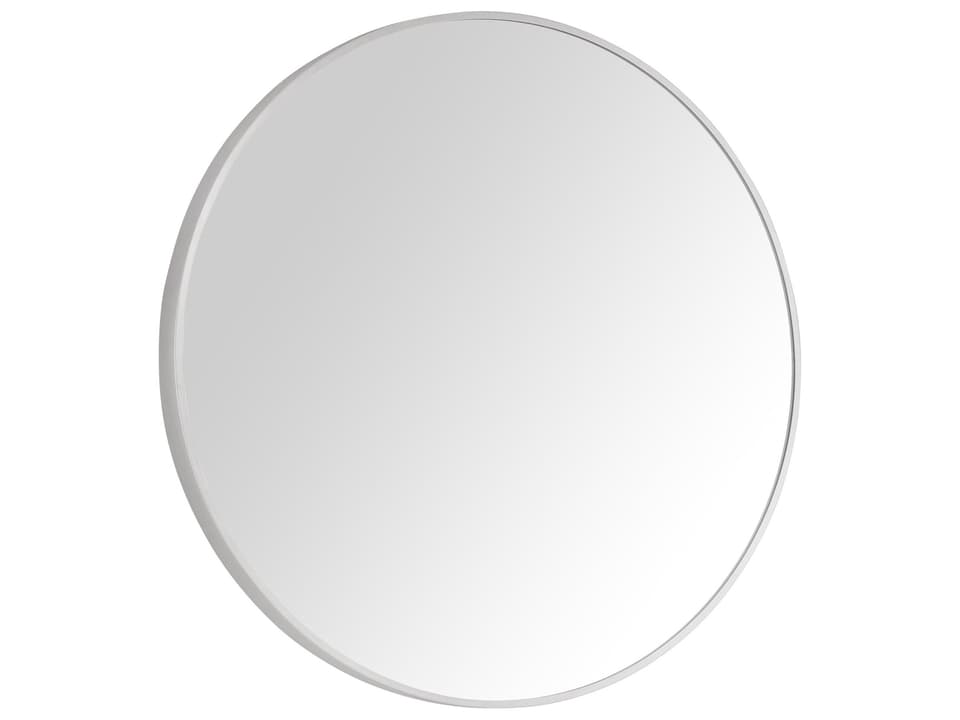 Avon 24 in. Bathroom Mirror with Stainless Steel Metal Frame