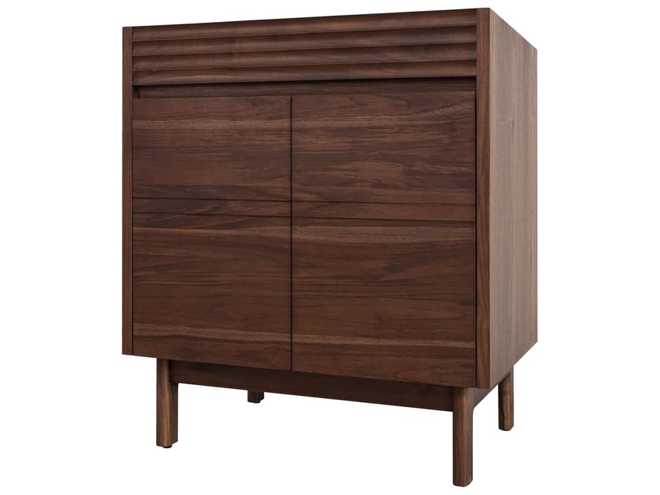 Carina 30 in. Single Sink Bathroom Vanity in Coffee Teak